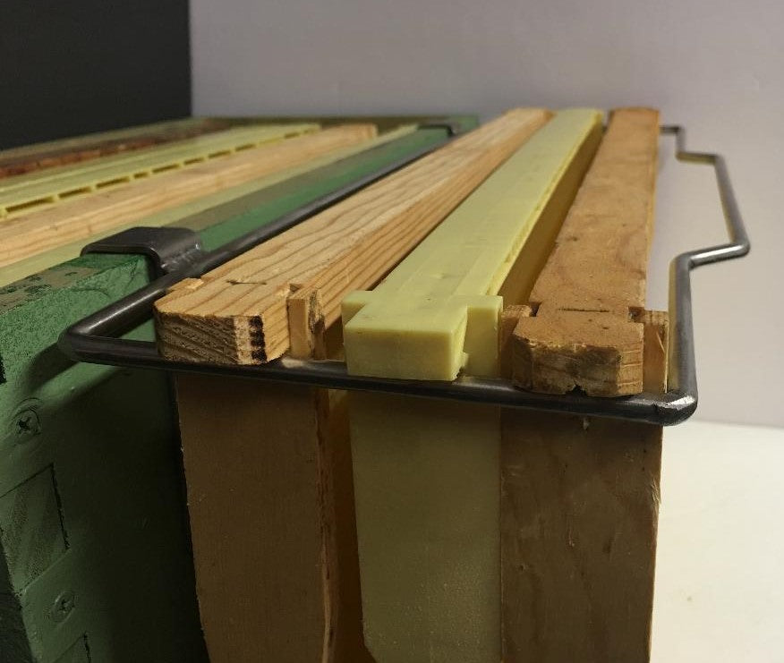 Frame Holder unique design prevents frames from falling by Mule-Grip™